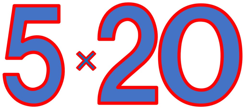 5×20