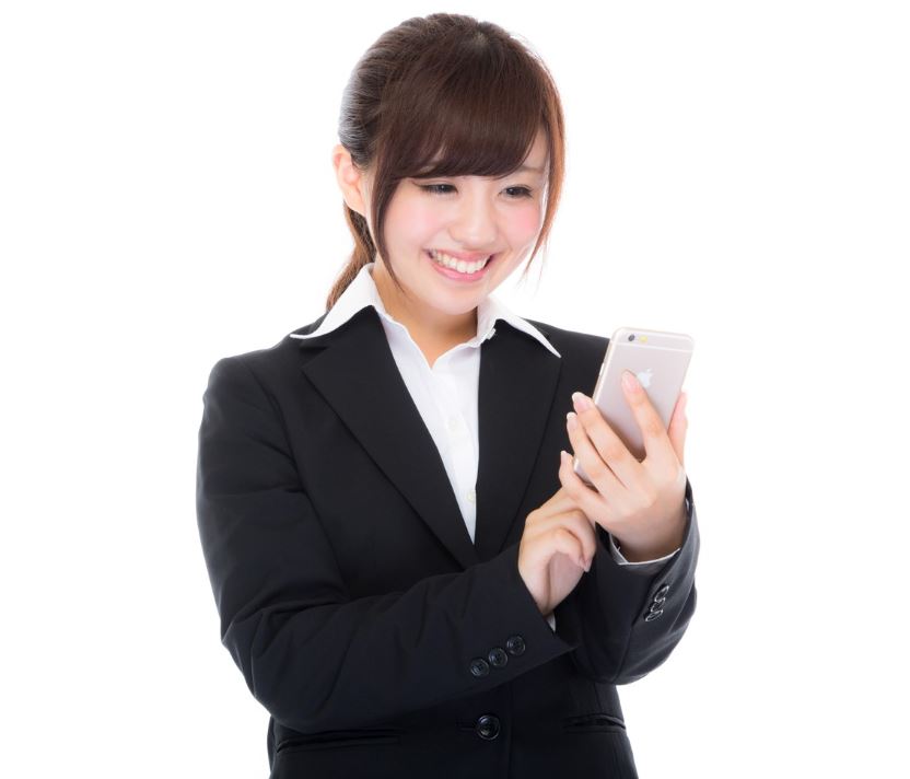 女性スマホ