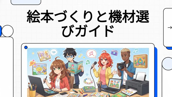 絵本作りと機材選び