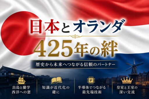 日本とオランダ425年の絆